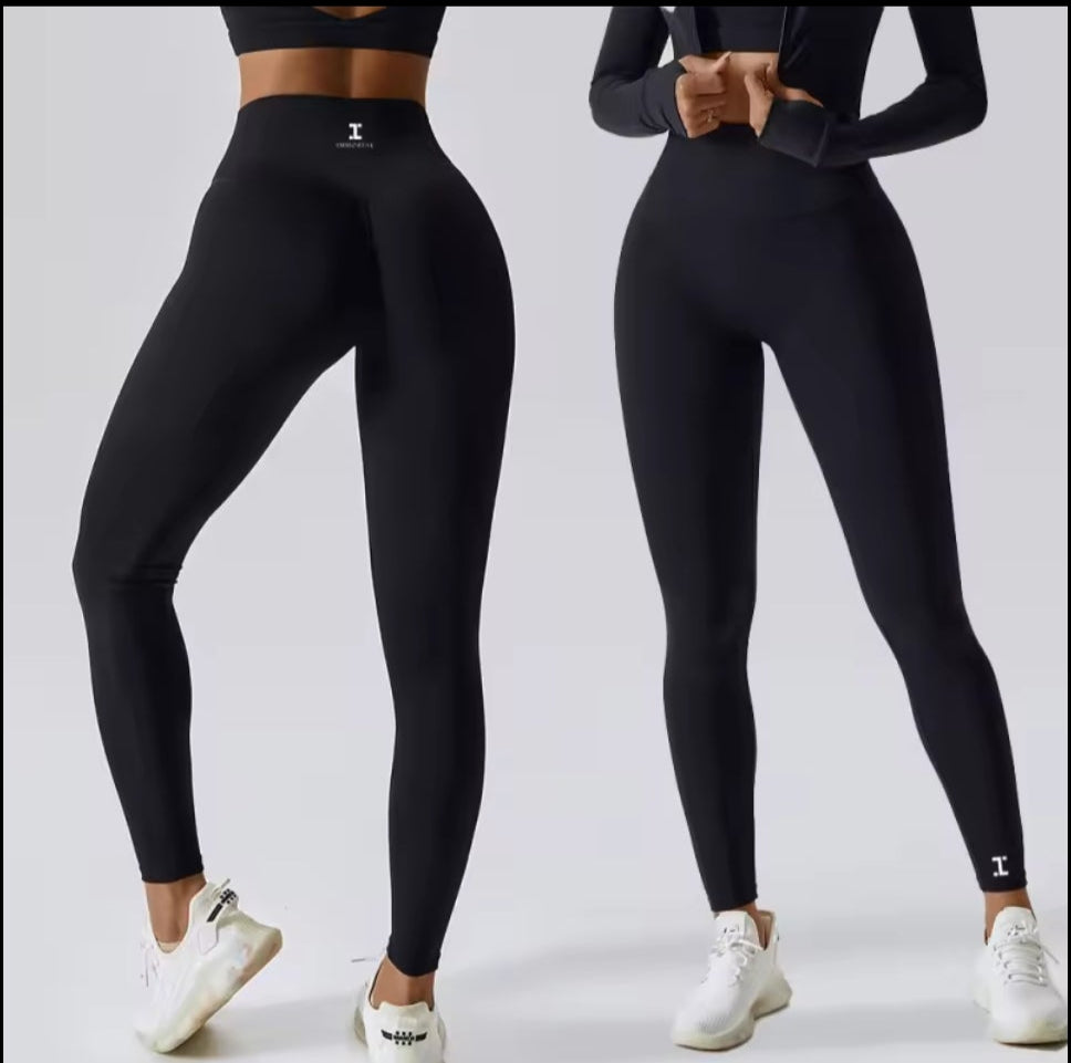 Women's butter soft leggings-Grey
