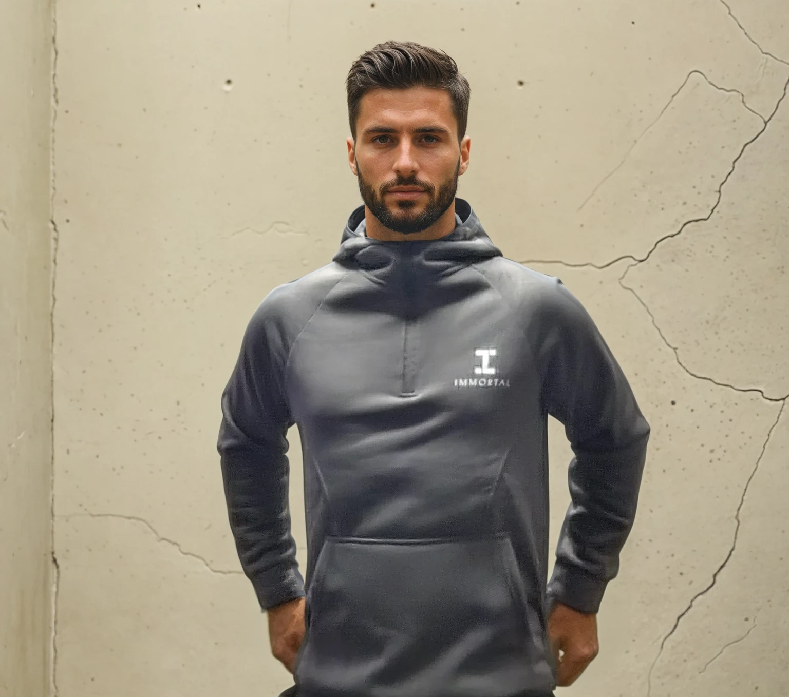 Men's Comfort Hoodie (Grey)