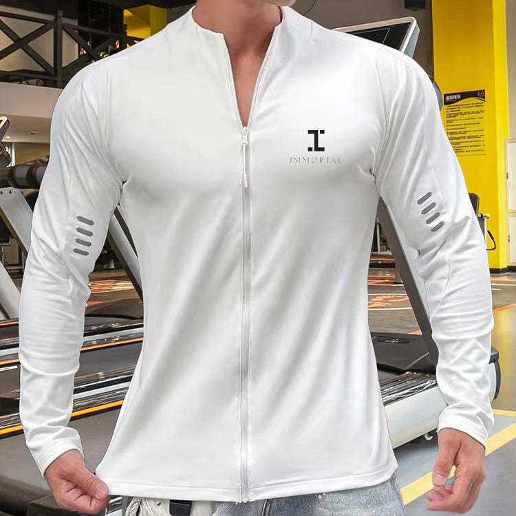 Men's Long Sleeve Training Full Zip